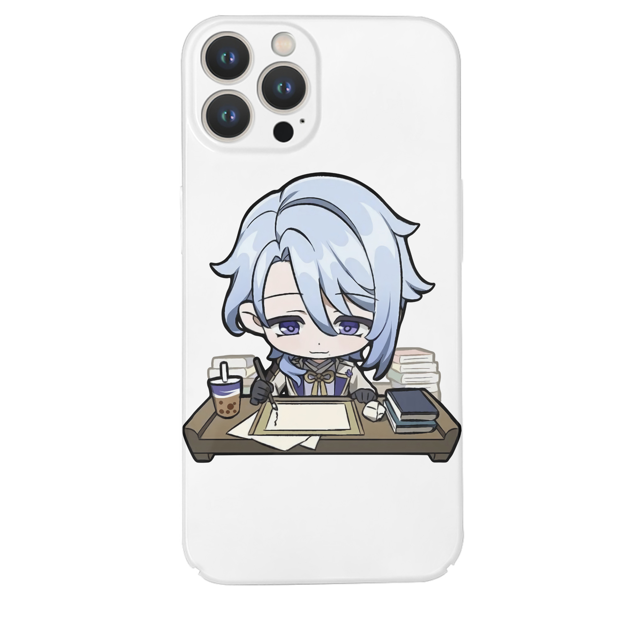げんし神 神里綾人 かみさとあやと genshin Kamisato Ayato 【iPhone 14シリーズ対応】ハードケース